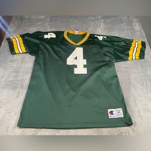 Champion Brett Favre Jersey 44 Vtg Green Bay Packers